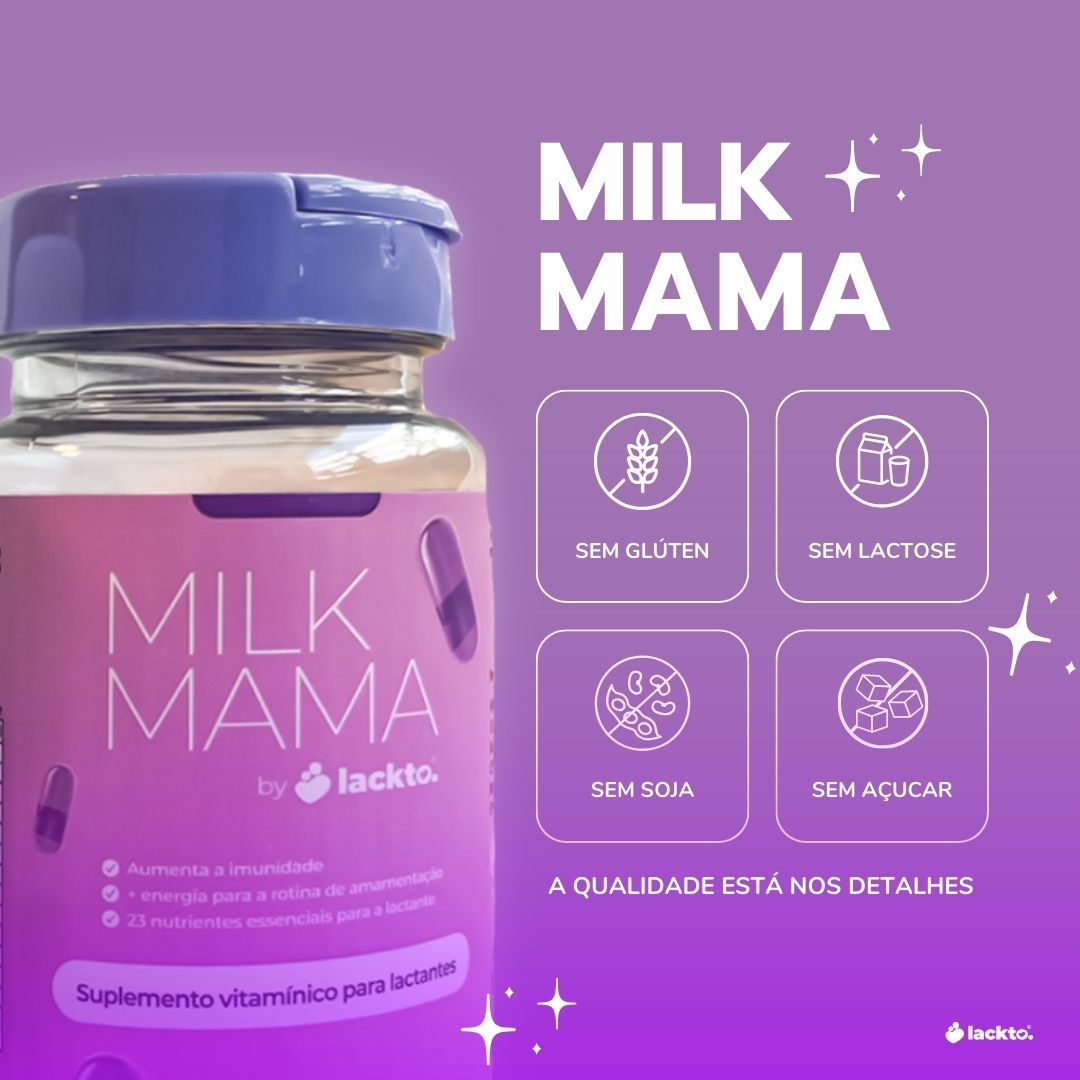 Milk Mama - multivitamínico para amamentação